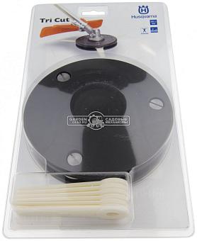 Триммерная головка Husqvarna Tri-Cut (M10, 1&quot;, L, 3 пластиковых ножа, 255 мм.)