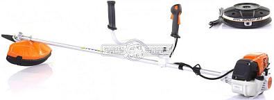 Бензокоса Stihl FS 111 (USA, 31,4 куб.см., 1,05 кВт/1,4 л.с., 4-MIX, нож DM 2F-230, DuroCut 20-2 леска XL 3 мм., 5,8 кг.)