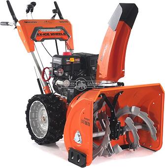 Снегоуборщик Daewoo DAST 9070 (PRC, 67 см., Daewoo, 298 куб.см., эл/стартер 220В, фара, скорости 5/2, колеса EX-ICE, подогрев рукояток, 112 кг.)