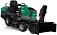 Садовый трактор Caiman Comodo Max 2WD 107D2K2 с роторным снегоуборщиком 100 см и цепями на колеса