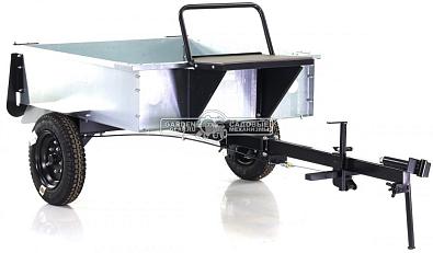 Тележка прицепная Мобил К ТПМ-500-01 Премиум оцинкованная разборная, для мотоблоков (111,5х100,8х30,5 см, упаковка 120х60х35 см.)