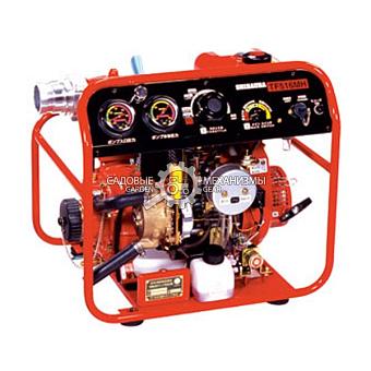 Мотопомпа пожарная Shibaura TF516MH-A пожарная высоконапорная (JPN, Shibaura, 182 куб.см., 600 л/мин, 65 мм, 59 м, 41 кг.)