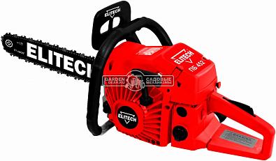 Бензопила Elitech ПБ 452 18&quot; (PRC, 45 куб.см, 1.7 кВт/ 2.3 л.с, 0.325&quot;-1.5-68E, 4.8 кг)