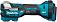 Реноватор аккумуляторный Makita DTM52SFK c АКБ 3 А/ч и ЗУ (PRC, LXT BL 18V, Starlock, кейс, 1.7 кг)