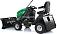 Садовый трактор Caiman Comodo Max 2WD 107D2C2 с отвалом 120 см и цепями на колеса