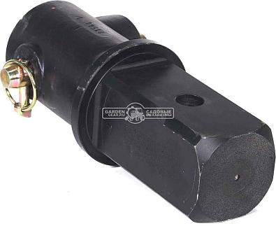 Переходник Delta 31-4907 с S4 (вал - D65) на S5 (хаб - кв.75) на бетоносмеситель BM180