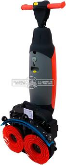 Поломоечная машина аккумуляторная EVOline SDB 430 ручная (PRC, 43 см, АКБ 36В/12 А/ч, 4+6 л.)
