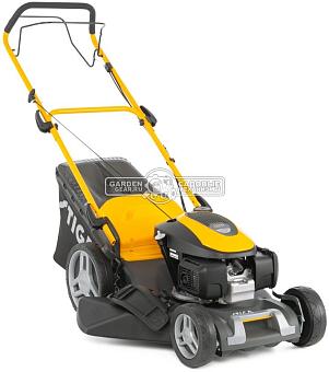 Газонокосилка бензиновая Stiga Combi 48 SQ H (SVK, 46 см., Honda GCVx145 OHV, 145 куб.см., сталь, 60 л., 4 в 1, 32 кг.)
