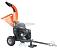 Измельчитель веток ZimAni LS 150 DH (PRC, Loncin 420 куб.см., 15 л.с., с эл. старт, дисковый, ветки до 100 мм, повор. желоб, одноосный прицеп, 250 кг)