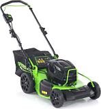 Газонокосилка аккумуляторная Greenworks GC82HPLM51 с АКБ 5 А/ч и ЗУ