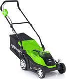 Газонокосилка аккумуляторная Greenworks G40LM35 c АКБ 2 А/ч и ЗУ