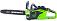 Пила аккумуляторная цепная GreenWorks GD40CS15 без АКБ и ЗУ (PRC, Li-ion 40В, беcщеточная, 14"/35 см, 5.0 кг)