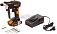 Дрель - шуруповерт аккумуляторная Worx Switchdriver WX177 с АКБ 2 А/ч и ЗУ (PRC, 20В, BL, 50 Нм, поворотный патрон, кейс, 0.82 кг)
