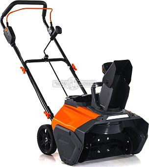 Снегоуборщик аккумуляторный Villartec WA4051 Set5 с АКБ 5 А/ч и ЗУ AM402 (PRC, BL 40В, ширина 51 см, фара, 2 порта для АКБ, 19 кг)