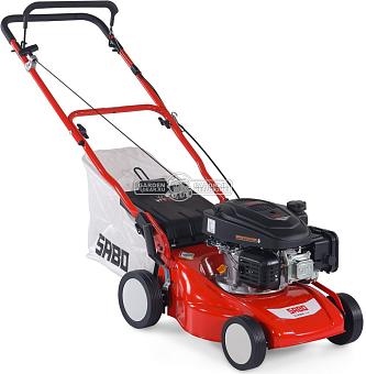 Газонокосилка бензиновая SABO 40-CLASSIC несамоходная (GER, 40 см., Sabo, 139 куб.см., сталь, травосборник 40 л., 24 кг.)