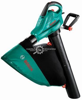 Садовый пылесос/воздуходувка электрическая Bosch ALS 25 (PRC, 2500 Вт., 45 л., 10:1, 4,4 кг.)