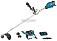 Мотокоса аккумуляторная Makita UR006GM102 c АКБ 4 А/ч и ЗУ (PRC, XGT BL 40В, 1000 Вт, Т рукоятка, нож + леска 2.4 мм, AFT, ADT, 6.3 кг)