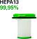 Фильтр HEPA GreenWorks 2950707 для пылесосов G24SV (2 шт)