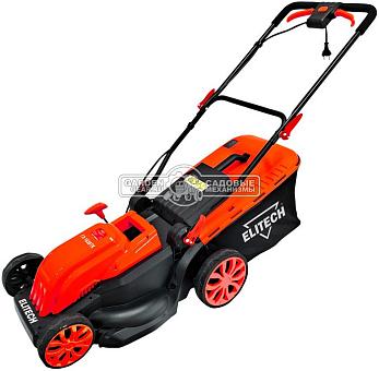 Газонокосилка электрическая Elitech ГЭ 1638ТК (PRC, 38 см, 1600 Вт, плаcтик, 35 л, 12 кг)