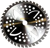 Нож с зубцами из твердого сплава Champion Wind 40T 255 мм. 25,4 мм.