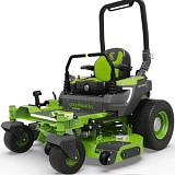 Садовый райдер Greenworks ZTC152 аккумуляторный с нулевым радиусом разворота