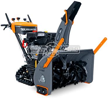Снегоуборщик Villartec WB G-139T гусеничный (PRC, 86 см, Loncin, 375 см3, эл/стартер 220В, фара, скорости 6/2, подогр. рукояток, 141 кг)