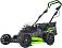 Газонокосилка аккумуляторная самоходная GreenWorks GC82LM61S TwinForce без АКБ и ЗУ (PRC, BL 82В, 61 см, сталь, 2 слота для АКБ, мульч., 70 л, 32 кг)