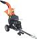 Измельчитель веток ZimAni LS 150 DH (PRC, Loncin 420 куб.см., 15 л.с., с эл. старт, дисковый, ветки до 100 мм, повор. желоб, одноосный прицеп, 250 кг)