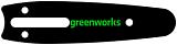 Шина Greenworks 2953307 4"/10 см (1/4", 1.1 мм, 26 зв.) для минипилы