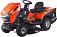 Садовый трактор Yard Fox Optima T 108 RDH (PRC, Loncin V-Twin 586 куб.см., гидростатика, травосборник 260 л, ширина кошения 108 см, 220 кг)