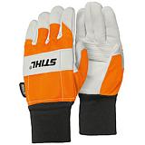 Перчатки Stihl FUNCTION Protect MS (Economy) M/9 с защитой от прорезания (воловья кожа/текстиль)