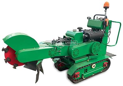 Измельчитель пней Sable SG500 самоходный с гидростатическим приводом (CZE, Zongshen GB1000, 999 см3, диаметр фрезы 590 мм, 830 кг)