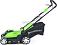 Газонокосилка аккумуляторная GreenWorks G40LM41 без АКБ и ЗУ (PRC, 40В, 41 см, пластик, мульчирование, 50 л, 18 кг, снята с производства)