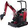 Гусеничный полноповоротный экскаватор RED Rhino RBX-15 Zongshen GB750EFI 30 л.с., глубина копания 2,0 м., ковш 250 мм., 1200 кг.