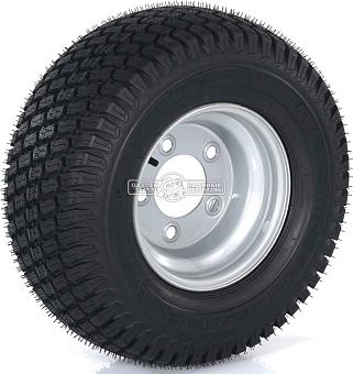 Колесо с шиной в сборе Baumech Газон 20,5x8.00-10 Kenda K513 65A4/76A4 TL Диск 6.00x10 5/94/140 d18.5 R14 ET0 Silver