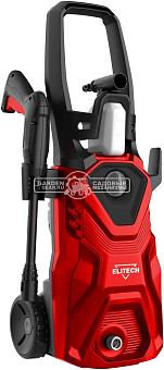 Мойка высокого давления Elitech М 1600РП (PRC, 1600 Вт, 140 бар, 360 л/час, шланг 5 м, 6.8 кг)