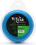 Леска Tuscar Square Twist DUO Preмiuм 2.4 мм х 59 м