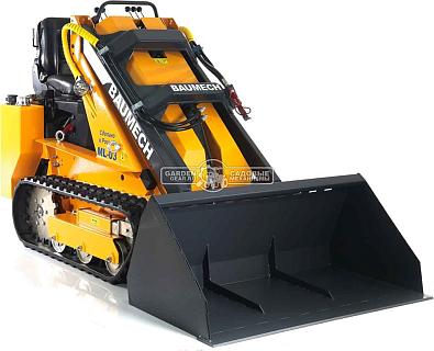 Универсальная машина мини-погрузчик Baumech ML-03 Pro + ковш для снега 120 см. с двигателем Zongshen GB750 EFI V-Twin инжектор