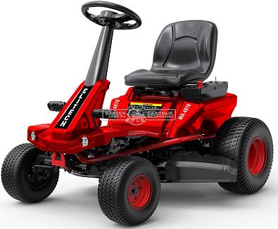 Садовый минирайдер Elitech МА 4876 аккумуляторный (PRC, BL 48В, 50 Ач, 76 см, LED-фара, боковой выброс, 206 кг)