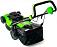 Газонокосилка электрическая GreenWorks GW 2000W (PRC, 43 см, 2000 Вт, пластик, мульчирование, 50 л, 17 кг)
