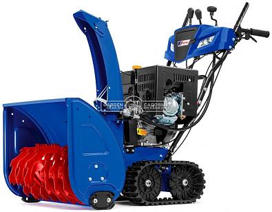 Снегоуборщик MasterYard MV 26528RET гусеничный (PRC, 76 см, MasterYard, 420 см3, эл/стартер 220В, фара, скорости 6/2, 125 кг)