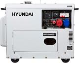 Дизельный генератор Hyundai DHY 8500SE-T двухрежимный в защитном кожухе