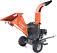 Измельчитель веток ZimAni LS 150 DH (PRC, Loncin 420 куб.см., 15 л.с., с эл. старт, дисковый, ветки до 100 мм, повор. желоб, одноосный прицеп, 250 кг)
