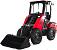Мини-погрузчик шарнирно сочленённый RED RBF-03 тент + отопитель Zongshen GB750EFI 30 л.с., грузоподъемность до 700 кг., ковш 150 л., 1270 кг.