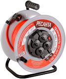 Удлинитель на металличесой катушке Ресанта 30 м., СУ-3х1,5-30/3
