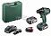 Дрель - шуруповерт аккумуляторная Bosch Advanced Drill 18 с 2 АКБ 2.5 А/ч и ЗУ AL1830CV (PRC, 18В, 2 насадки + патрон, кейс, 24/36 Нм, 1 кг)