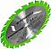 Пильный диск по дереву GreenWorks 2952507 115 мм 24T для мини-пилы G24MCS