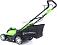 Газонокосилка аккумуляторная GreenWorks G40LM41 без АКБ и ЗУ (PRC, 40В, 41 см, пластик, мульчирование, 50 л, 18 кг, снята с производства)