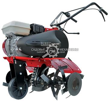 Мотоблок Pubert Quatro Junior 55H TWK+ с пневмоколесами (FRA, Honda GX160 160 см3, 5,5 л.с., передачи 2+1, колеса 4.00х8, 30-82 см, 75 кг)
