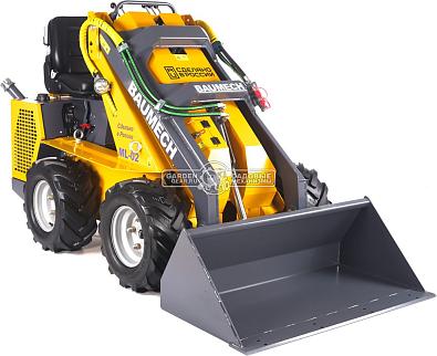 Универсальная машина мини-погрузчик Baumech ML-02 Pro + ковш универсальный 110 см., с двигателем Zongshen GB750 V-Twin
